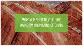 Can you visit the rainbow mountains of China?