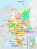 mapa de rusia