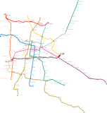 ¿Cuántas líneas de metro hay en Hong Kong?