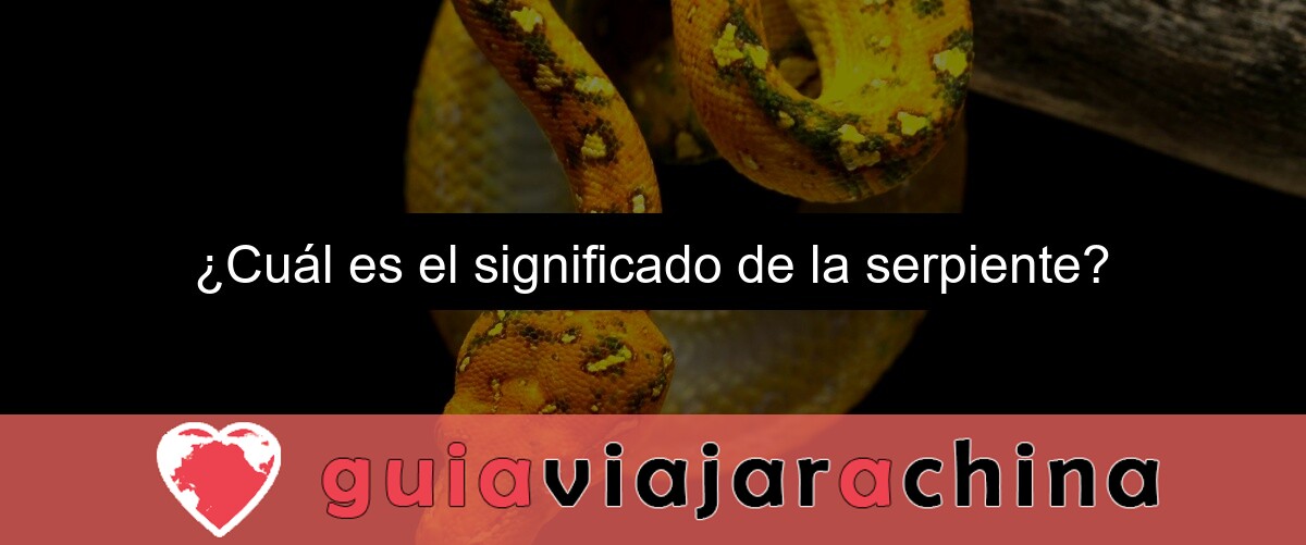 ¿Cuál es el significado de la serpiente?