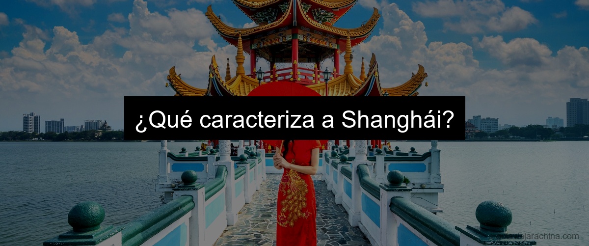 ¿Qué caracteriza a Shanghái?